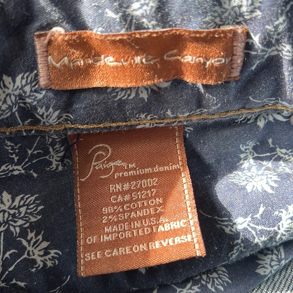 Rare Paige Premium Denim Jeans Mandeville Canyon Bootcut Extended Sizing - Picture 5 of 8